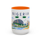 Nigeria Coffee Mug | Travel Souvenir Accent Mug | Country Gift Ceramic Cup 11oz 15oz