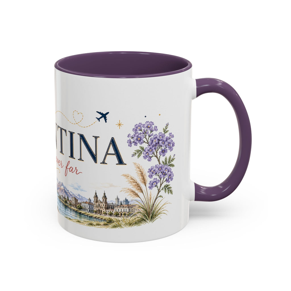 Argentina Home Country Mug | Moving Away Gift | Long Distance Friendship | 11 oz 15 oz Accent Mug
