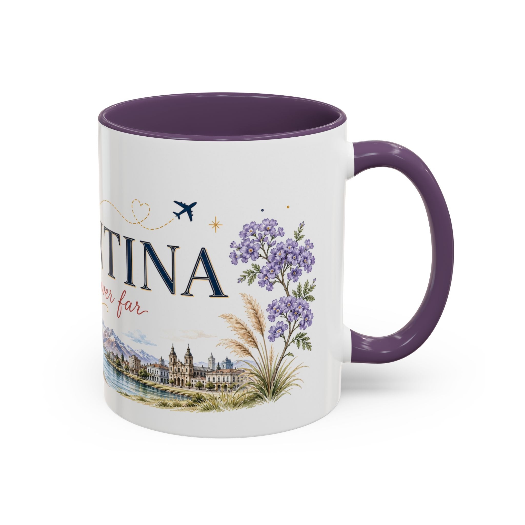 Argentina Home Country Mug | Moving Away Gift | Long Distance Friendship | 11 oz 15 oz Accent Mug