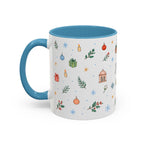 Dhaka Christmas Mug | Watercolor Travel Souvenir | Holiday Gift | Accent Ceramic Coffee Cup 11oz 15oz