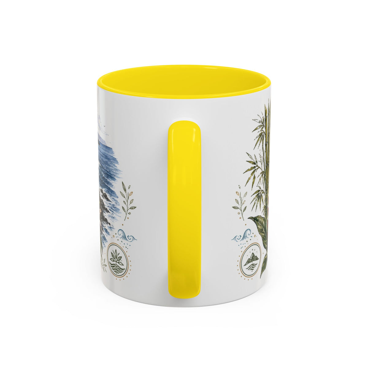 Road to Hana Mug, Maui Travel Souvenir, Bucket List Gift, Accent Ceramic Coffee Mug 11oz 15oz