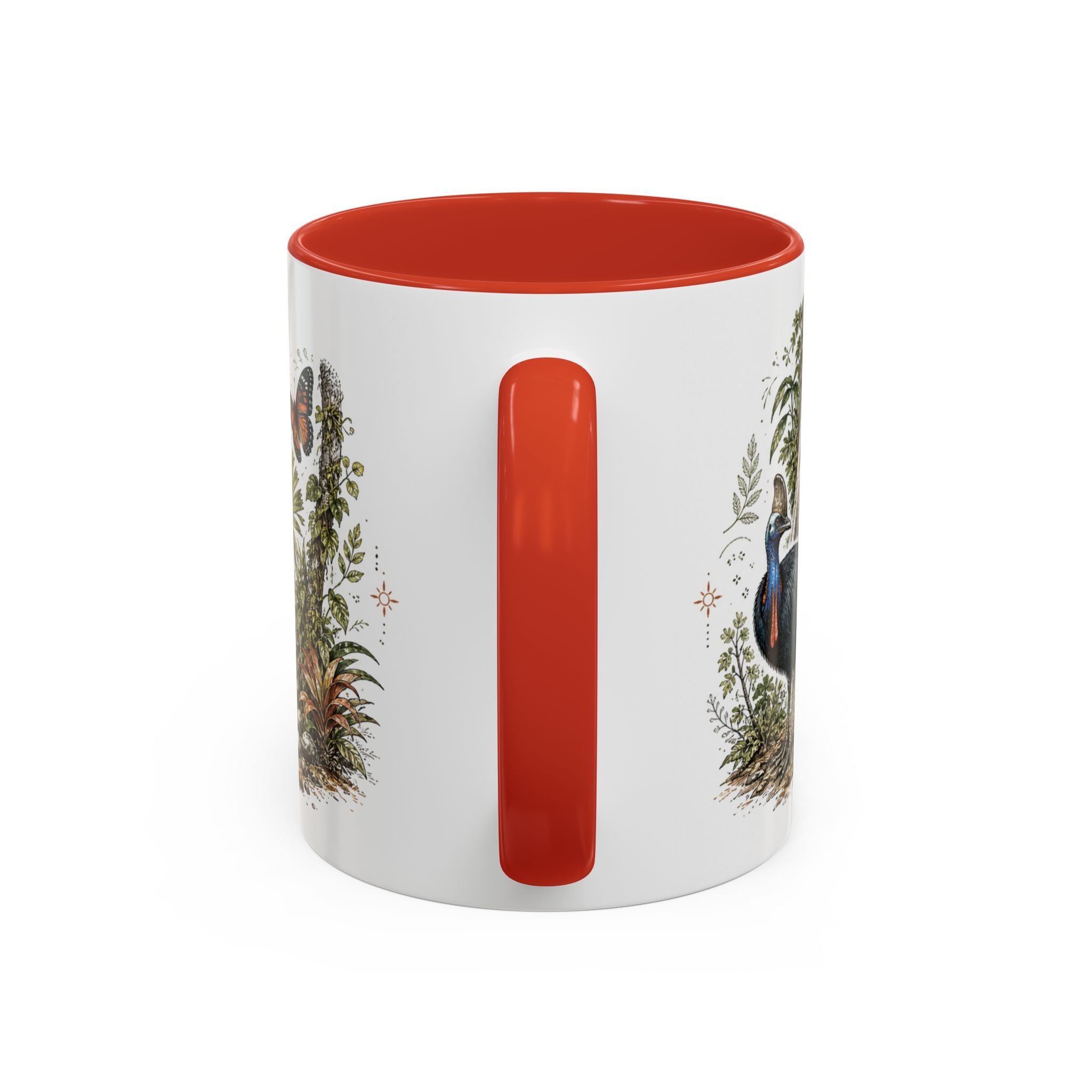 Daintree Rainforest Mug, Australia Travel Souvenir, Bucket List Gift, Accent Ceramic Coffee Mug 11oz 15oz