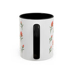 Wyoming Indian Paintbrush Mug, State Flower Floral Coffee Cup, 11oz Botanical Gift