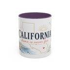 California Home State Mug | Moving Away Gift | Long Distance Friendship Coffee Cup