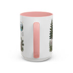 Banff Lake Louise Coffee Mug | Travel Destination Souvenir Gift | Accent Color Ceramic 11oz 15oz
