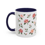 Alabama Camellia Mug, State Flower Floral Coffee Cup, 11oz Botanical Gift
