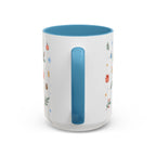 Dhaka Christmas Mug | Watercolor Travel Souvenir | Holiday Gift | Accent Ceramic Coffee Cup 11oz 15oz