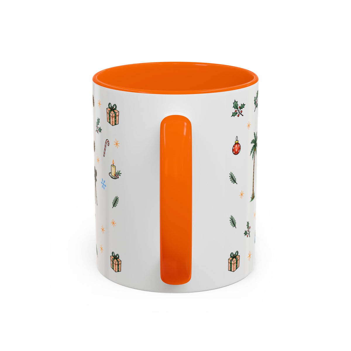Los Angeles Christmas Mug | Watercolor City Souvenir | Ceramic Coffee Cup (11oz or 15oz)