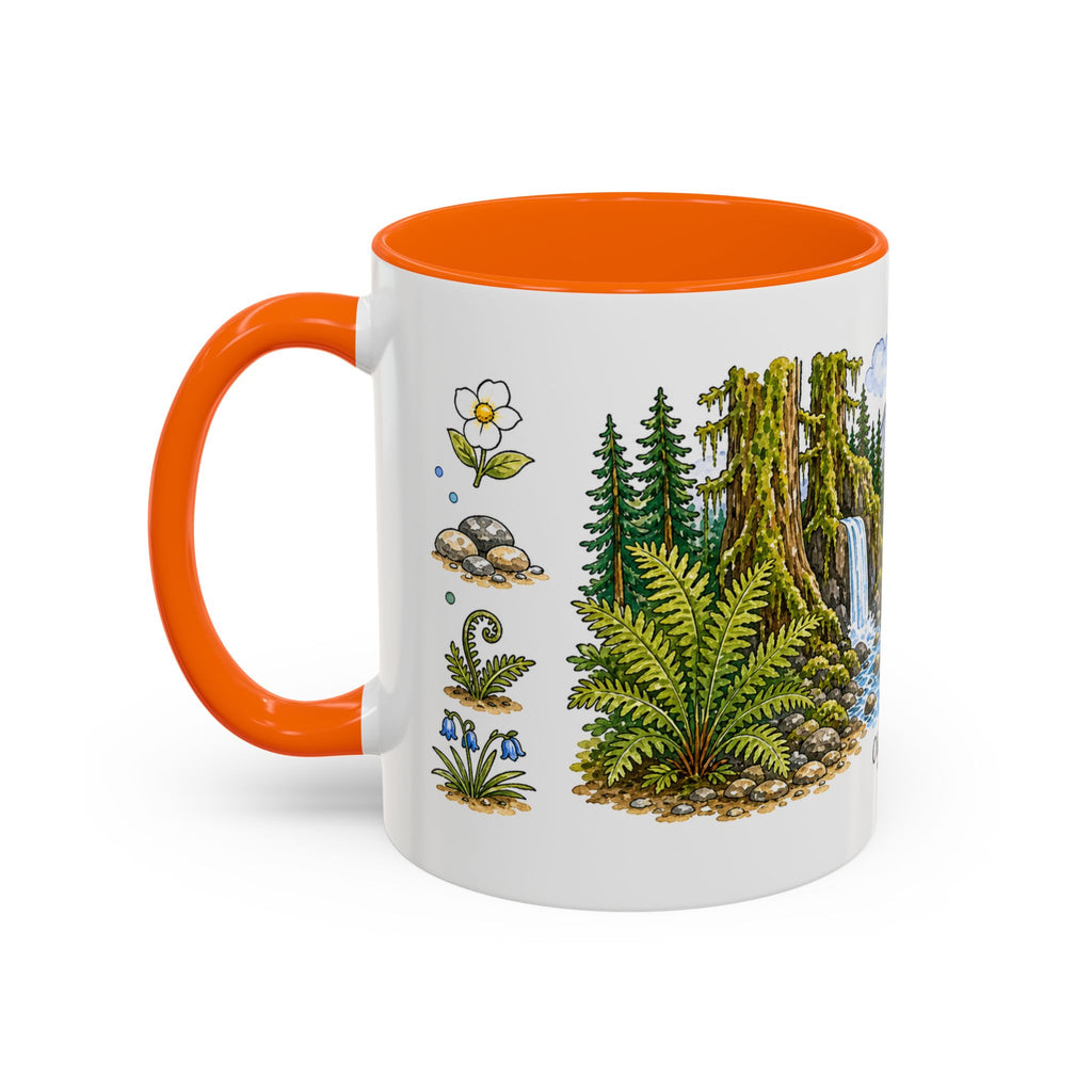 Olympic National Park Mug | US Travel Souvenir Accent Coffee Mug | 11oz 15oz Ceramic Cup