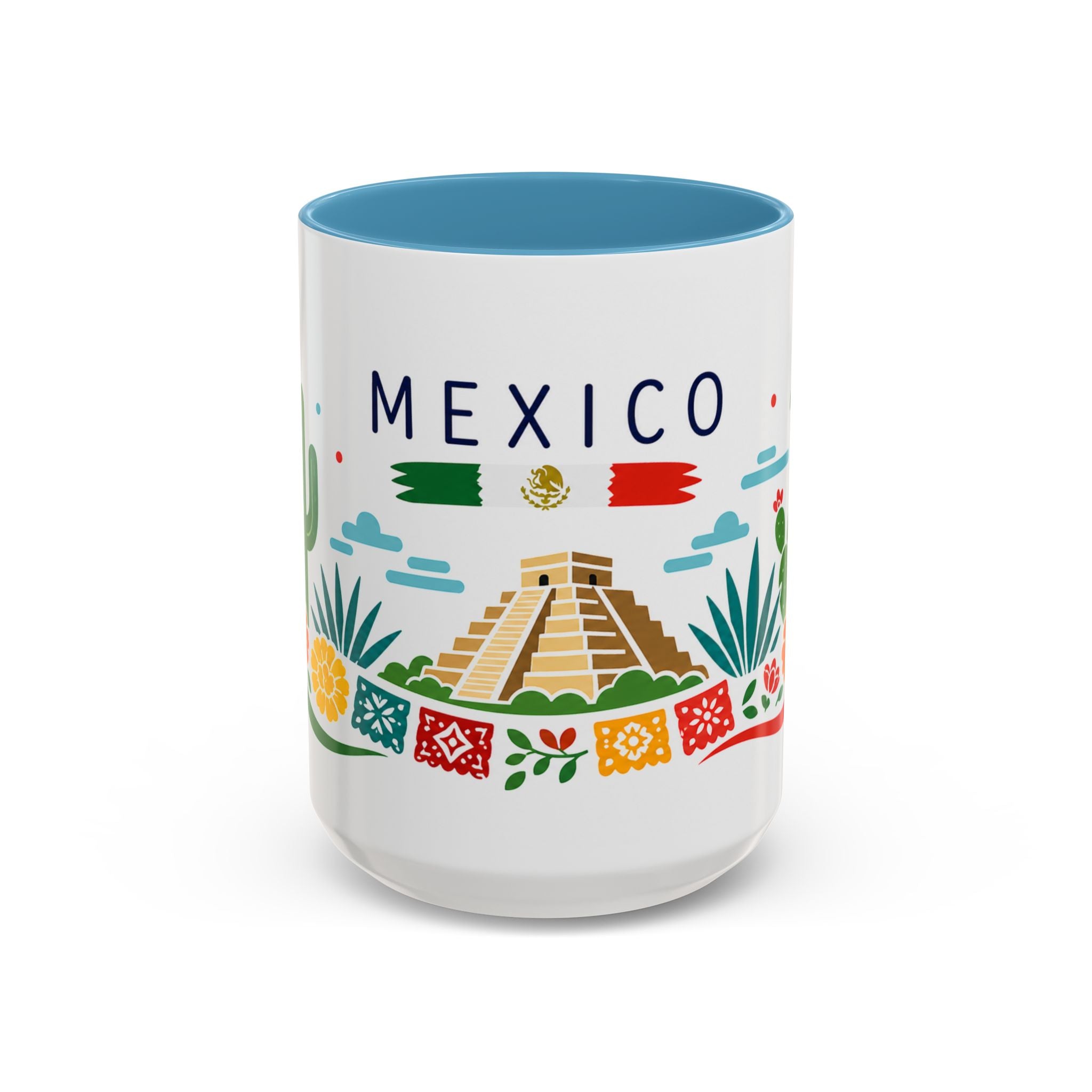 Mexico Coffee Mug | Travel Souvenir Accent Mug | Country Gift Ceramic Cup 11oz 15oz