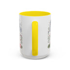 Taj Mahal Coffee Mug | Travel Destination Souvenir Gift | Accent Color Ceramic 11oz 15oz