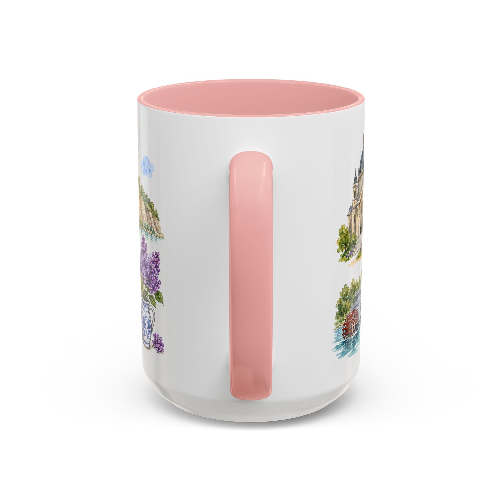 St. Paul Illustrated Travel Mug | City Souvenir Accent Coffee Mug | 11oz 15oz Ceramic Cup