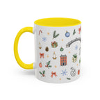 Dublin Christmas Mug | Watercolor City Souvenir, Holiday Travel Gift (11oz/15oz)