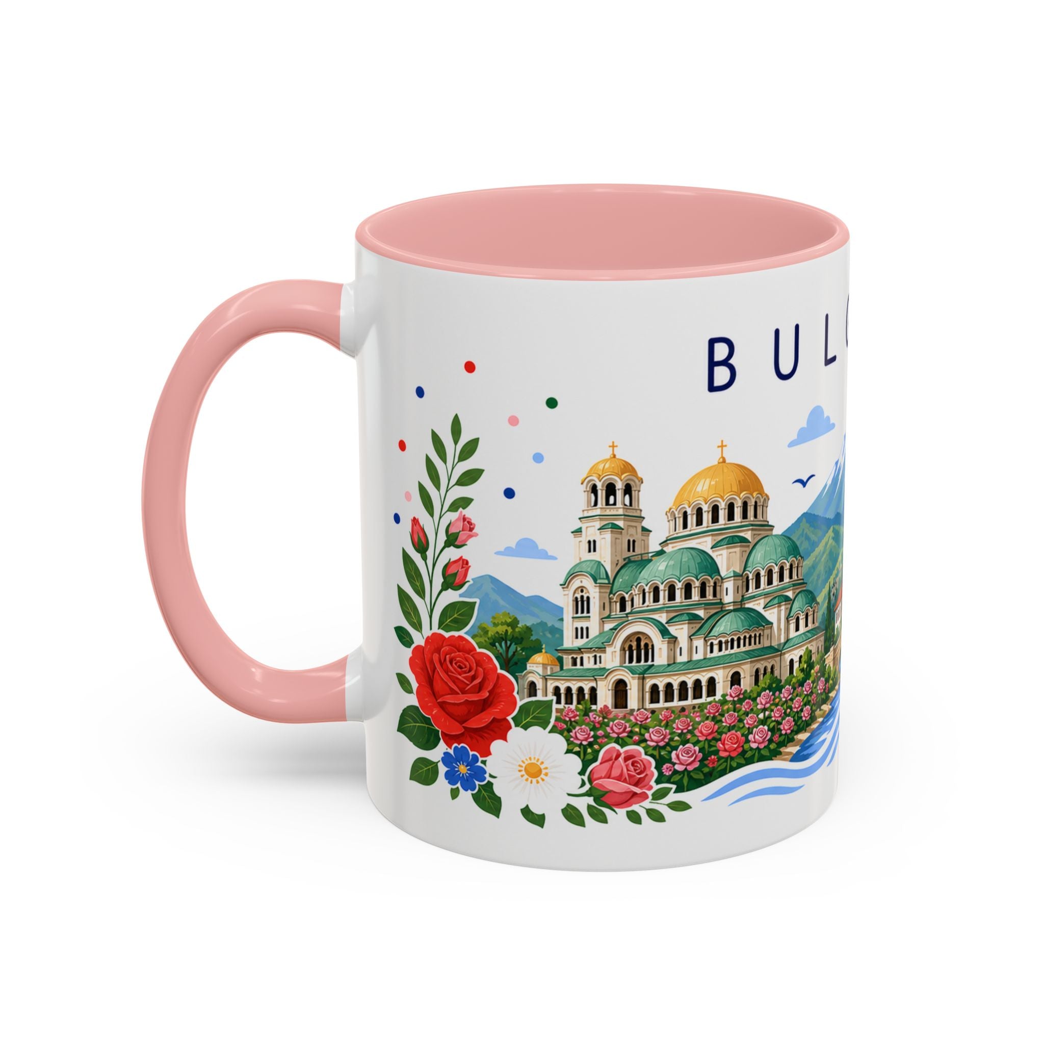 Bulgaria Coffee Mug | Travel Souvenir Accent Mug | Place Gift Ceramic Cup 11oz 15oz