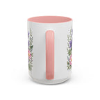 Rhode Island State Map Mug | Botanical Seaside Accent Cup (11oz or 15oz)