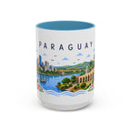 Paraguay Coffee Mug | Travel Souvenir Accent Mug | Place Gift Ceramic Cup 11oz 15oz