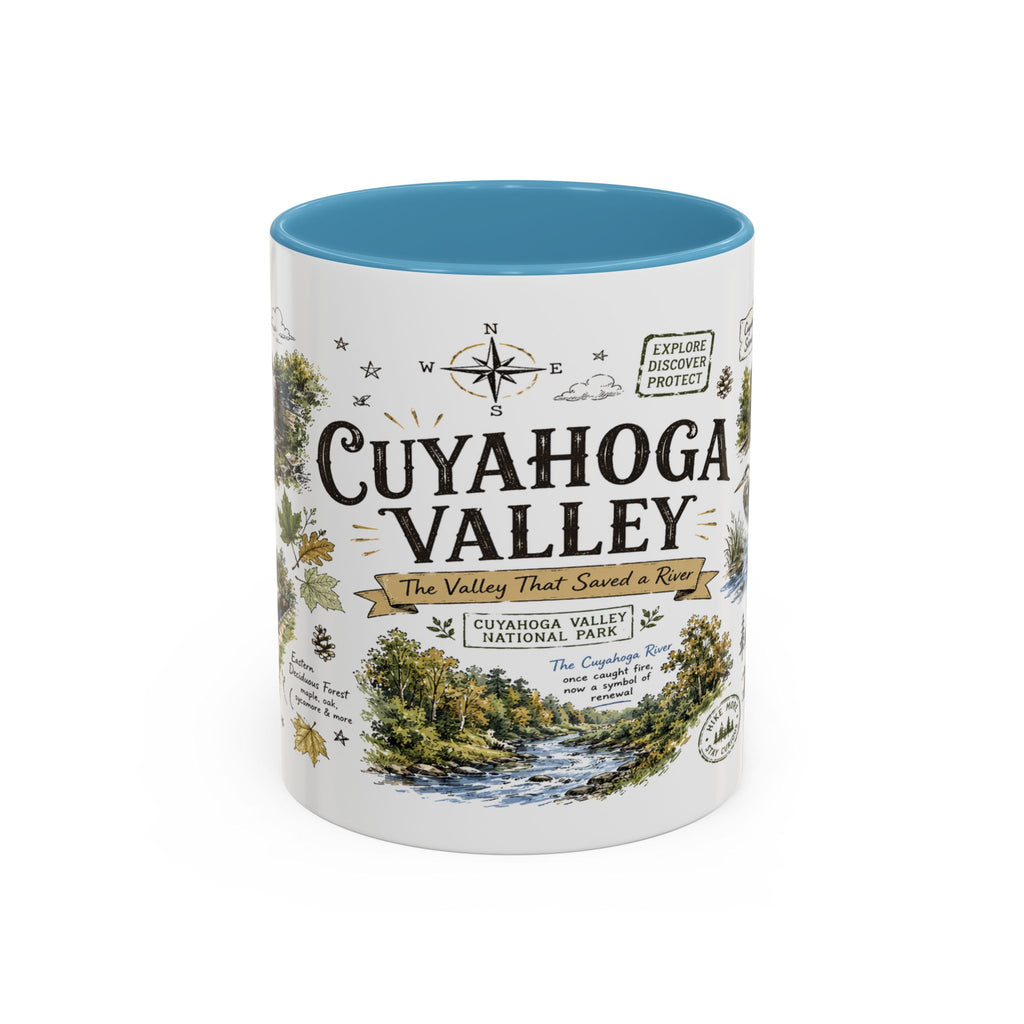 Cuyahoga Valley National Park Mug | Brandywine Falls Ohio River Ceramic (11oz/15oz)