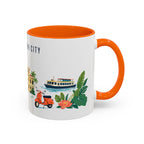 Ho Chi Minh City Coffee Mug | Vietnam Travel Souvenir | Porcelain Decal City Gift | 11oz 15oz Accent Mug