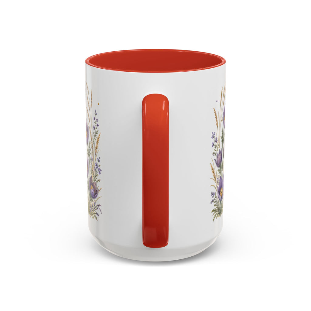 South Dakota State Map Mug | Botanical Accents, Homesick Gift (11oz or 15oz)