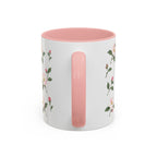 Michigan Apple Blossom Mug, State Flower Floral Coffee Cup, 11oz Botanical Gift