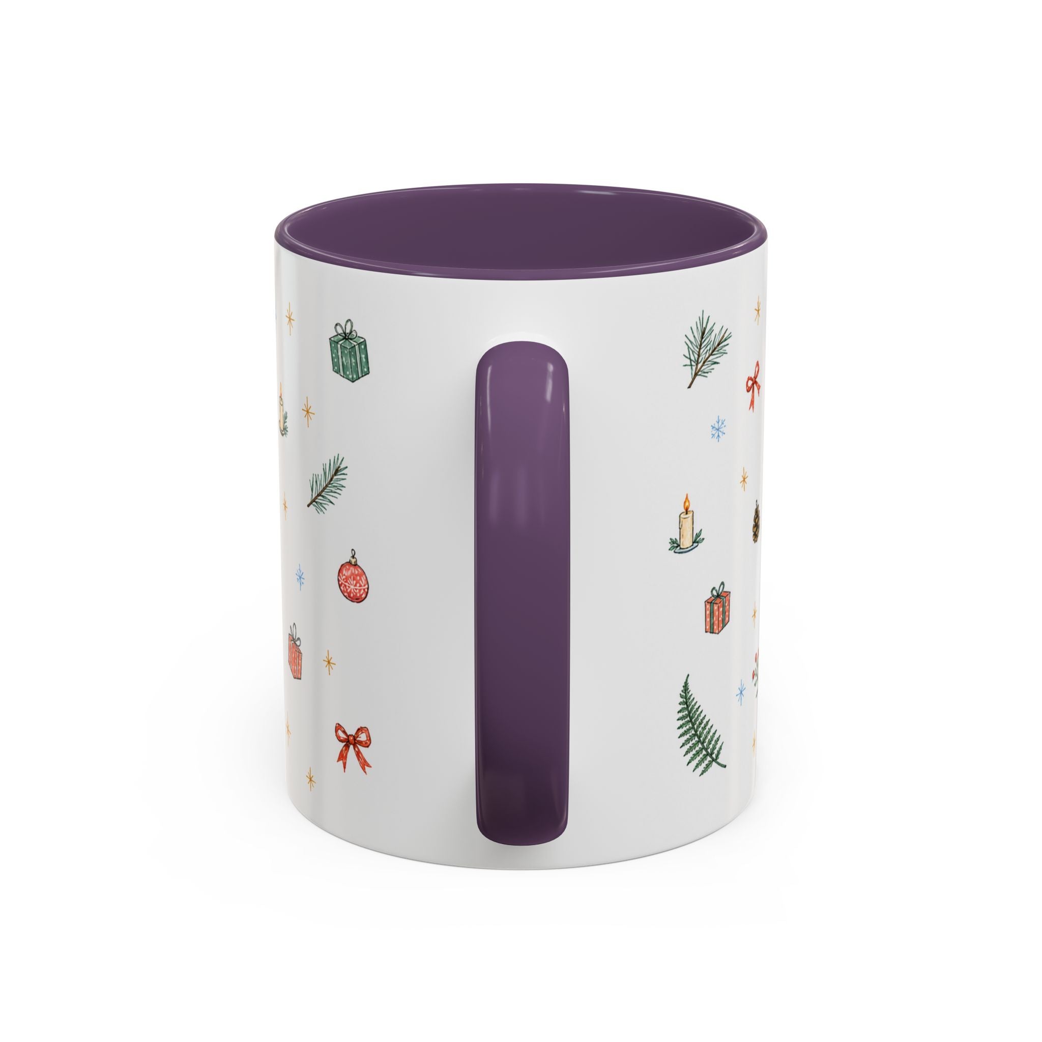 Olympic National Park Christmas Mug | Watercolor Travel Souvenir | Holiday Gift | Accent Ceramic Coffee Cup 11oz 15oz