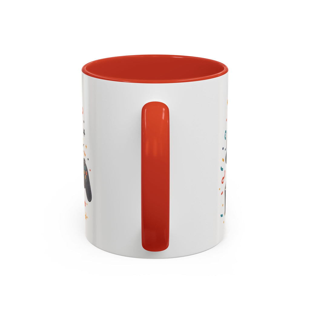 Custom Gamer Birthday Mug | Level Unlocked Name Age Coffee Cup