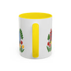 Amsterdam Coffee Mug | Netherlands Travel Souvenir | Porcelain Decal City Gift | 11oz 15oz Accent Mug