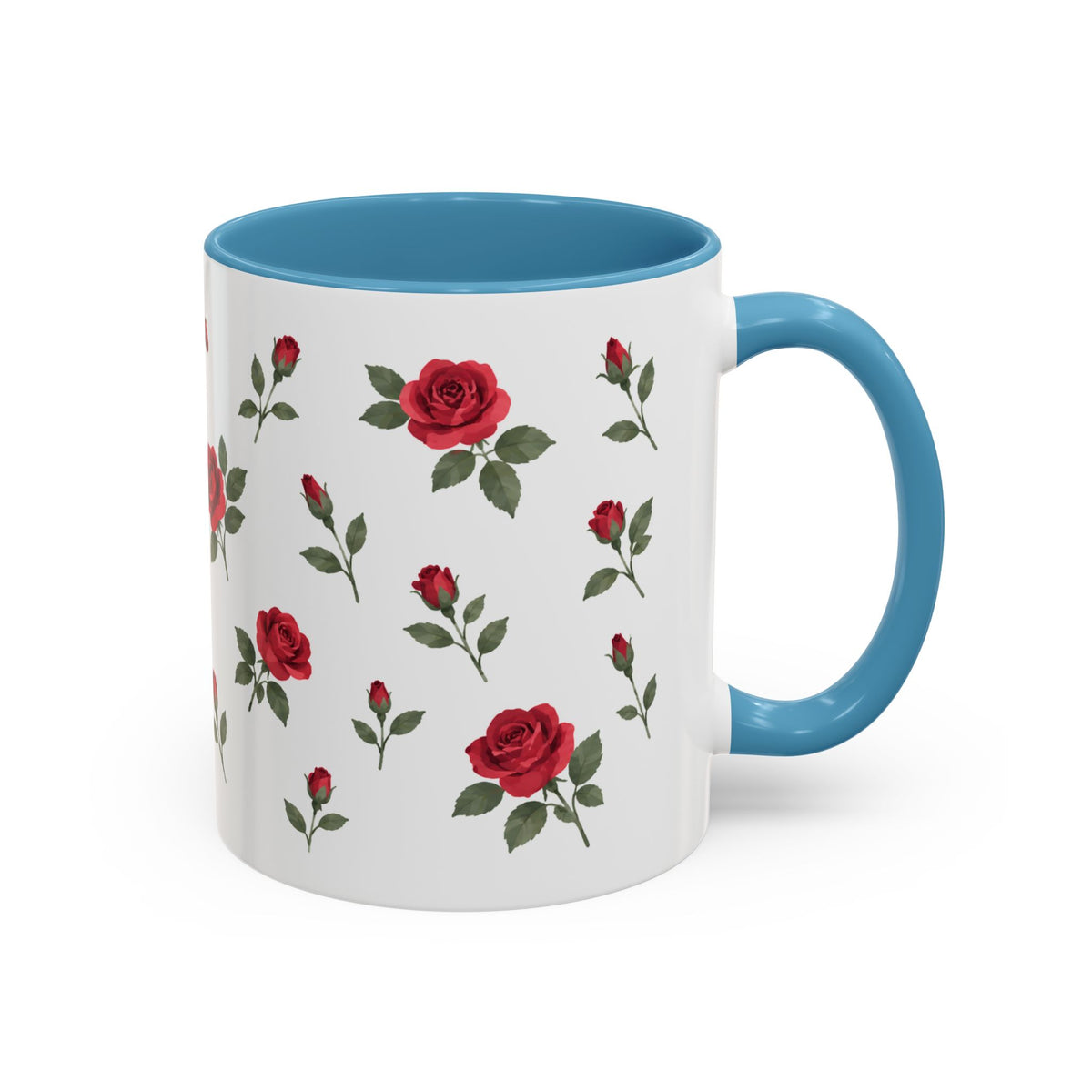 Oklahoma Oklahoma Rose Mug, State Flower Floral Coffee Cup, 11oz Botanical Gift