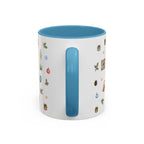 Santa Fe Christmas Mug | Watercolor City Souvenir | Ceramic Coffee Cup (11oz 15oz)