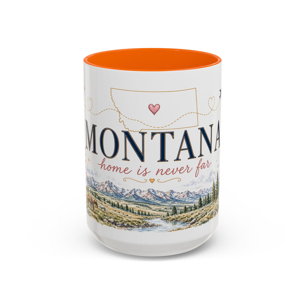 Montana Home State Mug | Moving Away, Long Distance Friendship Gift (11oz 15oz)