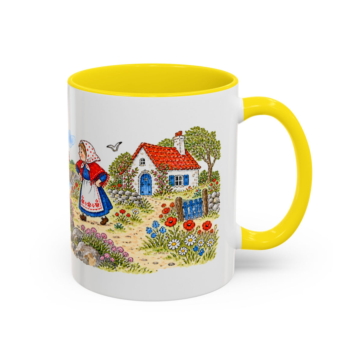 The Fisherman and His Wife Mug | Storybook Fairy Tale Accent Coffee Mug | EveryLegend
