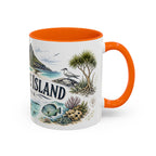 Lord Howe Island Mug, Australia Travel Souvenir, Bucket List Gift, Accent Ceramic Coffee Mug 11oz 15oz