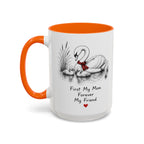 Swan Mom Coffee Mug | Forever My Friend | Mother's Day Gift
