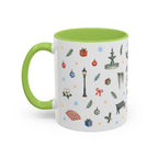 Savannah Christmas Mug | Watercolor City Souvenir, Travel Memories Cup