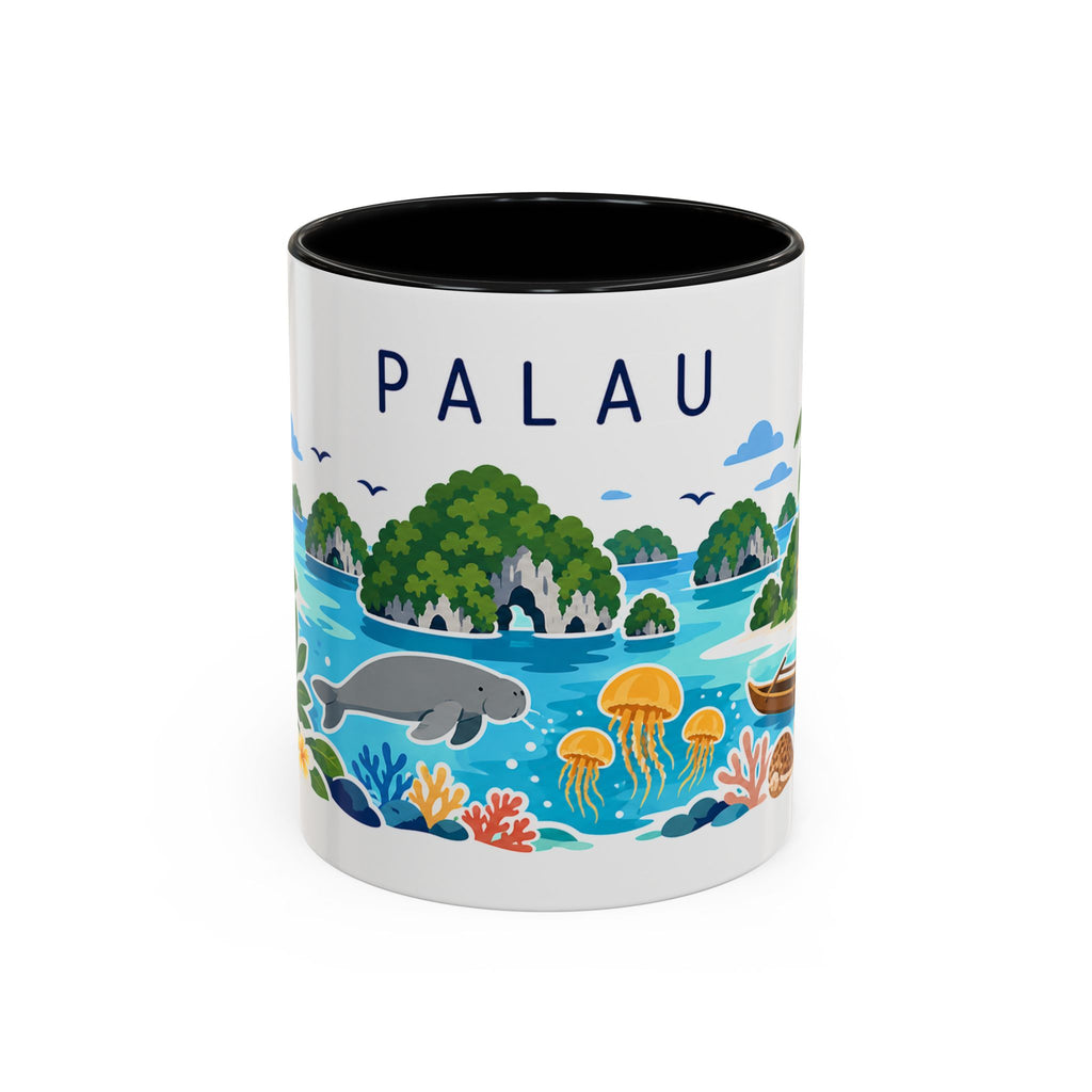Palau Coffee Mug | Travel Souvenir Accent Mug | Country Gift Ceramic Cup 11oz 15oz
