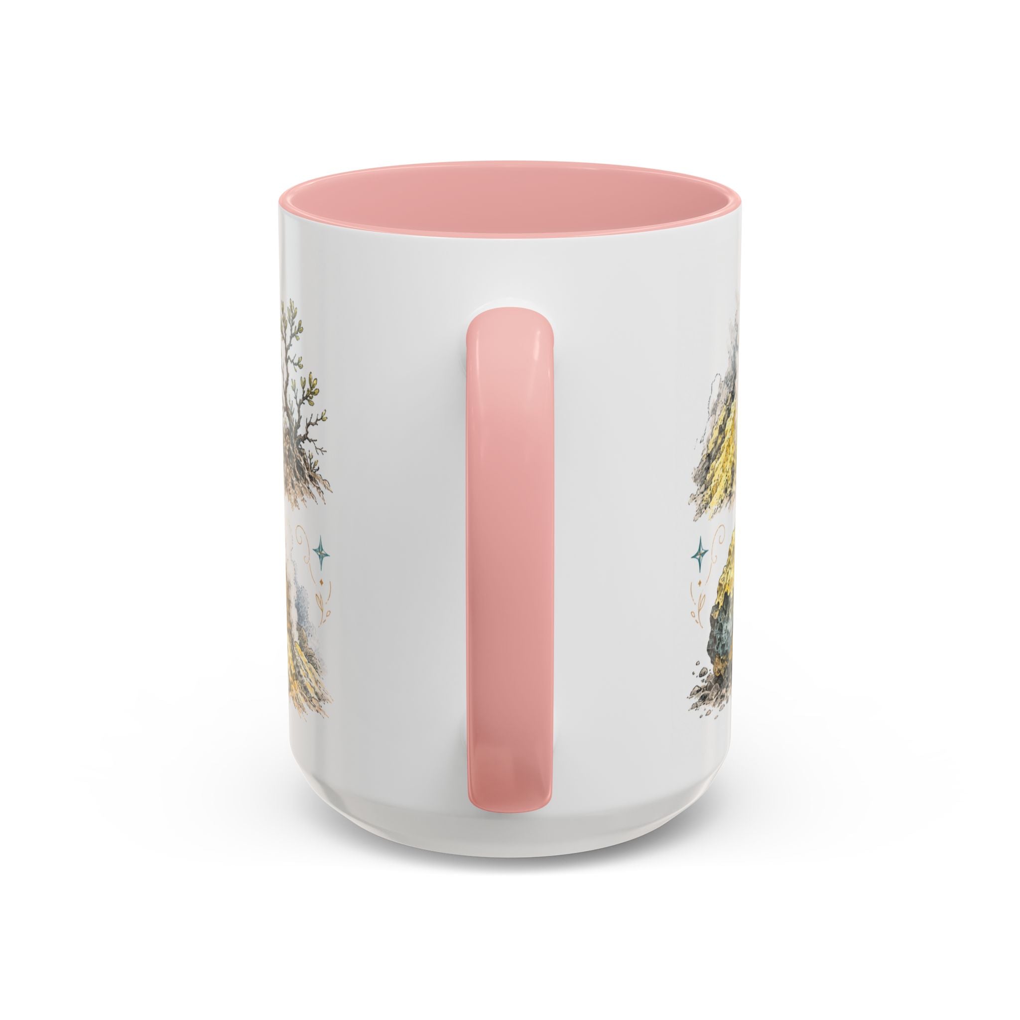Ijen Crater Mug, Indonesia Travel Souvenir, Bucket List Gift, Accent Ceramic Coffee Mug 11oz 15oz