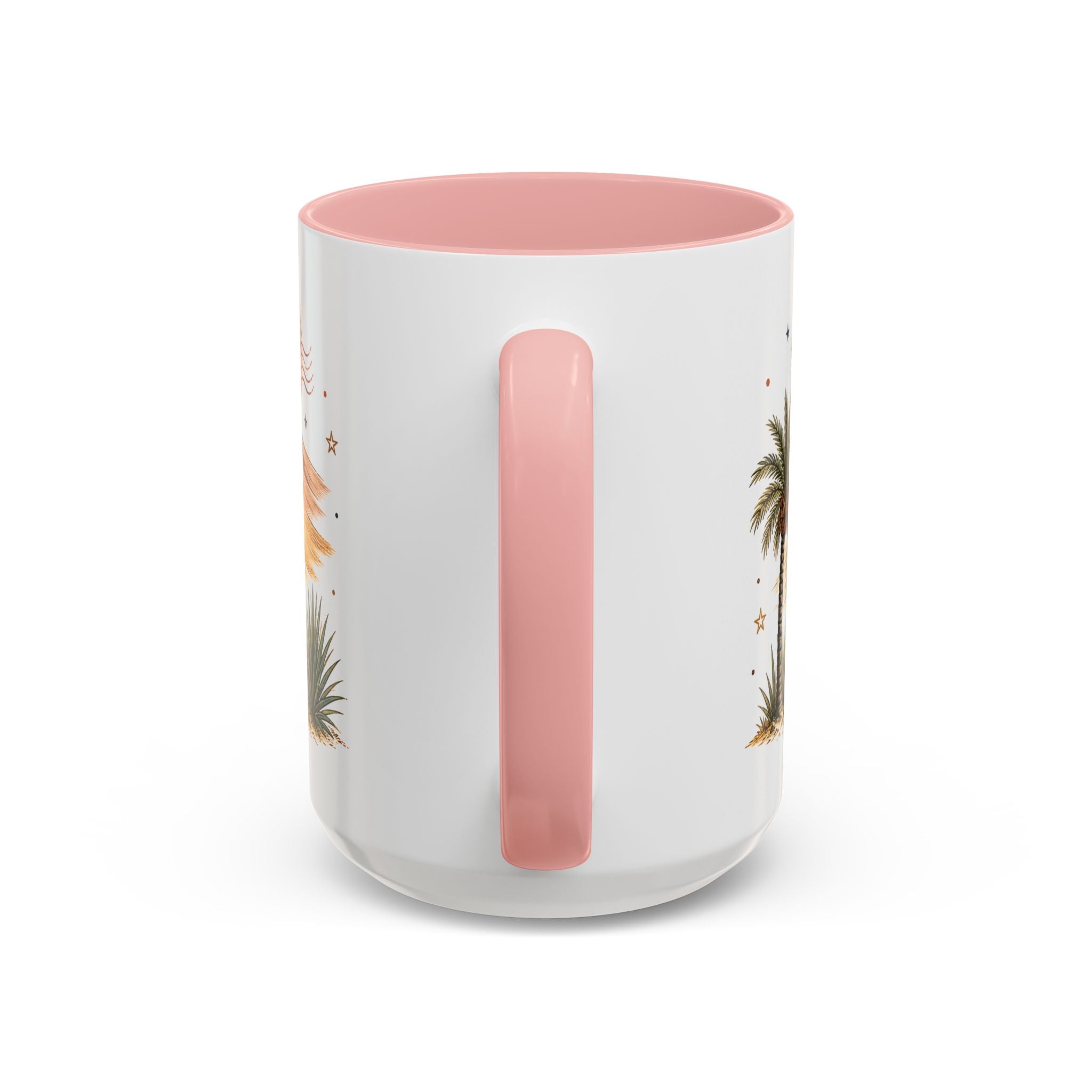 Sahara Dunes Coffee Mug | Travel Destination Souvenir Gift | Accent Color Ceramic 11oz 15oz