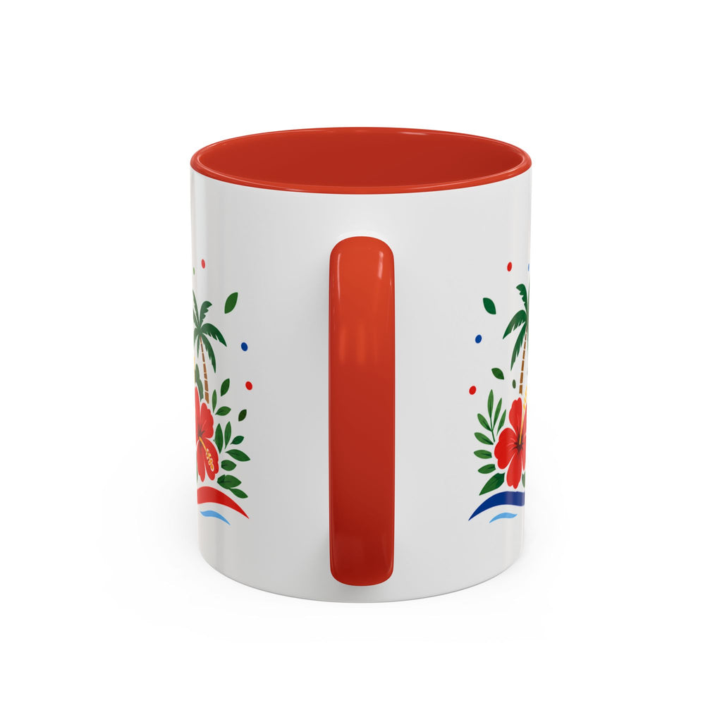 Dominican Republic Coffee Mug | Travel Souvenir Accent Mug | Country Gift Ceramic Cup 11oz 15oz