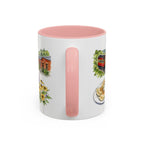 Pittsburgh Illustrated Travel Mug | City Souvenir Accent Coffee Mug | 11oz 15oz Ceramic Cup