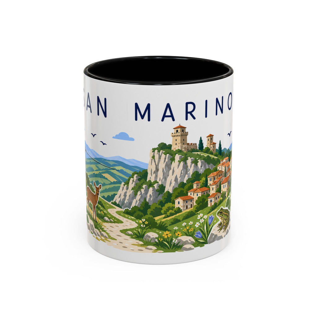 San Marino Coffee Mug | Travel Souvenir Accent Mug | Country Gift Ceramic Cup 11oz 15oz