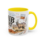 Namib Desert Coffee Mug | Travel Destination Souvenir Gift | Accent Color Ceramic 11oz 15oz