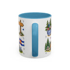 Denver Illustrated Travel Mug | City Souvenir Accent Coffee Mug | 11oz 15oz Ceramic Cup