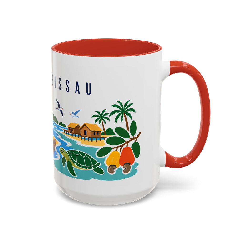 Guinea-Bissau Coffee Mug | Travel Souvenir Accent Mug | Country Gift Ceramic Cup 11oz 15oz