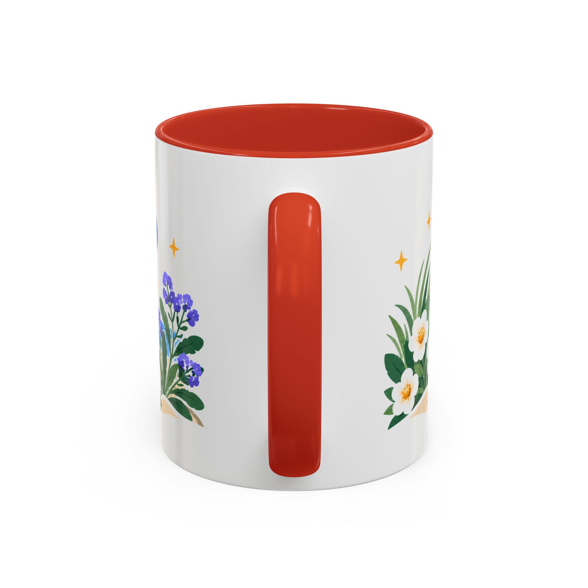 Cancer Zodiac Coffee Mug | Crab and Coastal Design | Astrology Birthday Gift | 11 oz 15 oz Ceramic Accent Mug