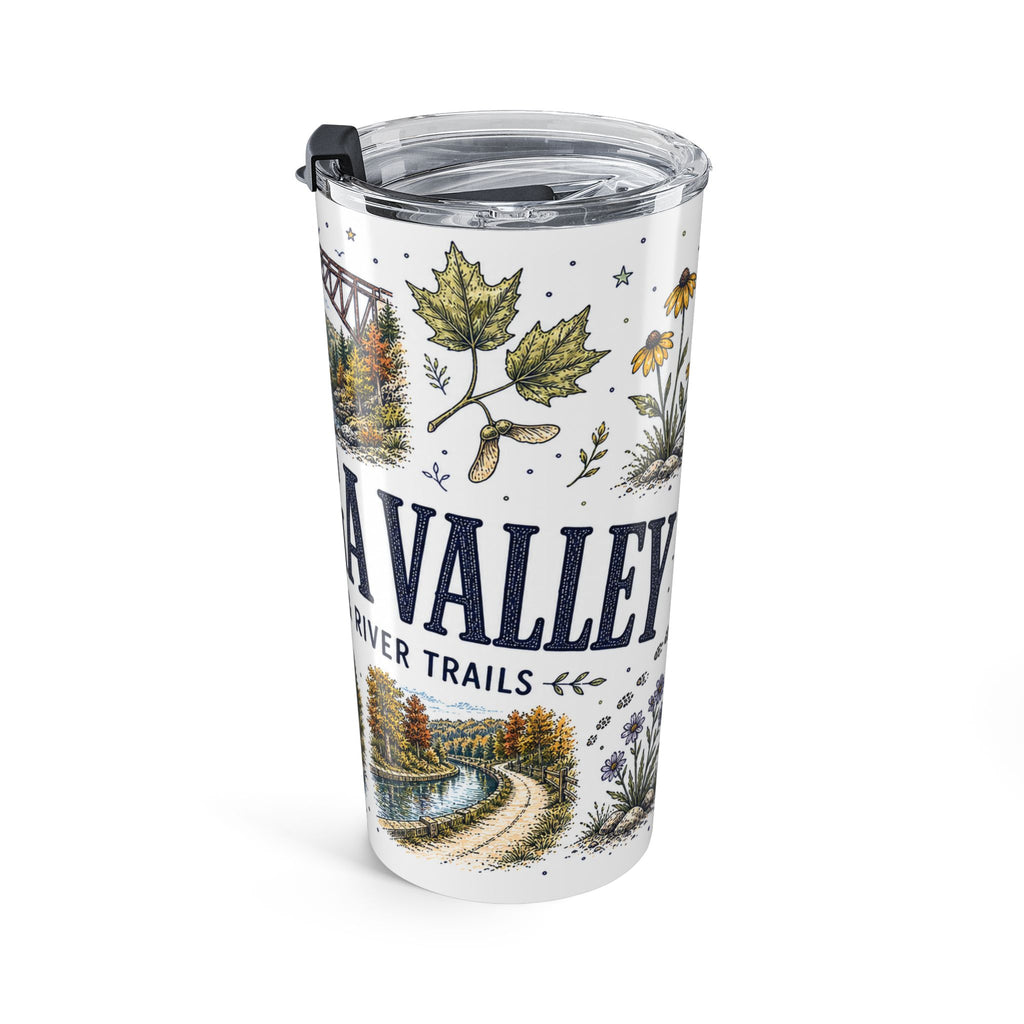 Cuyahoga Valley National Park 20oz Tumbler | Ohio River Valley Waterfall Gift | Insulated Stainless Steel Travel Cup