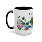 Sri Lanka Coffee Mug | Travel Souvenir Accent Mug | Place Gift Ceramic Cup 11oz 15oz