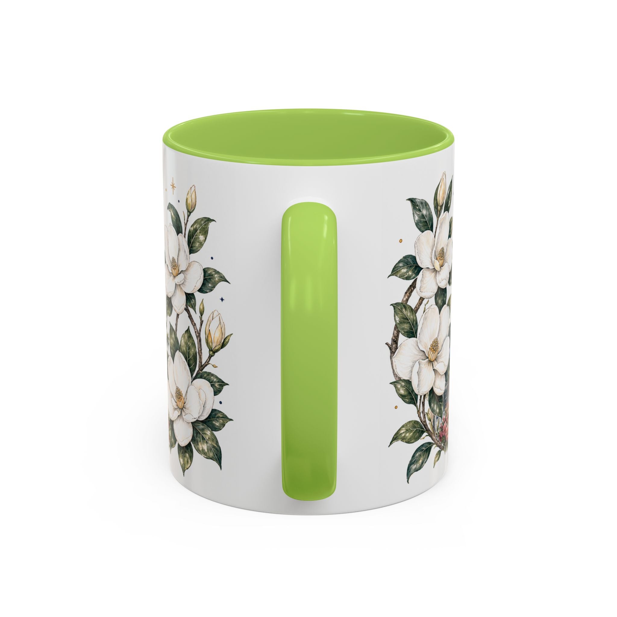 Mississippi State Map Mug | Moving Away, Homesick Gift | Botanical Accent Coffee Cup