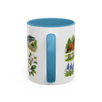 Lexington Illustrated Travel Mug | City Souvenir Accent Coffee Mug | 11oz 15oz Ceramic Cup