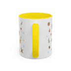 Barcelona Christmas Mug | Watercolor City Souvenir, Ceramic Coffee Cup (11oz/15oz)