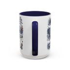 Great Smoky Mountains Coffee Mug | National Park Hiking Gift | Accent Color Ceramic 11oz 15oz